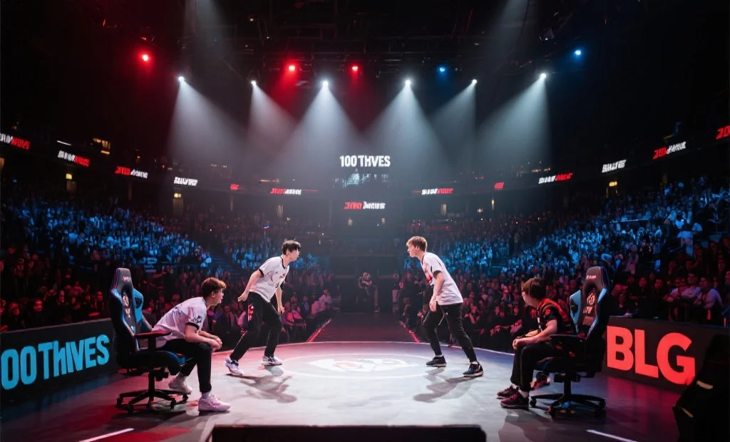 爆冷！100 Thieves 首日 1–0 击败 BLG——北美执行力与目标控场的胜利